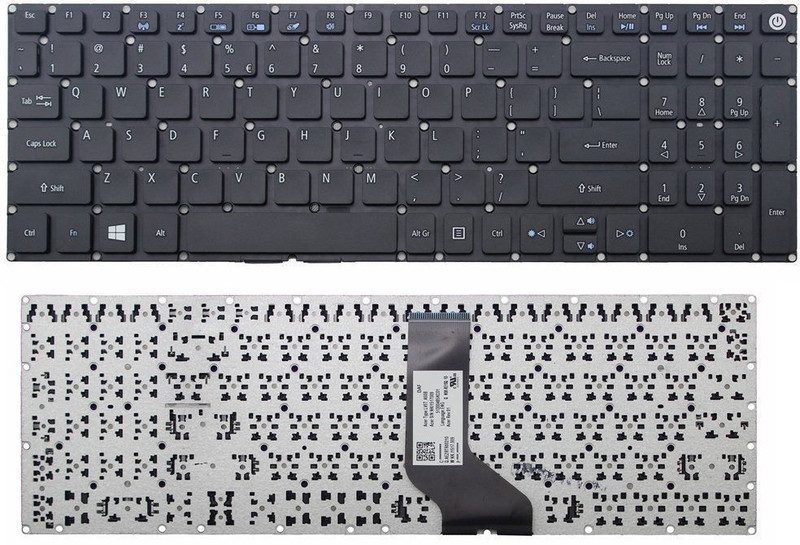 SellZone ACER ASPIRE E5-722, E5-772, V3-574G, E5-573T, E5-532G, E15 (E5-573), NKI151700K, Laptop Keyboard Replacement Key