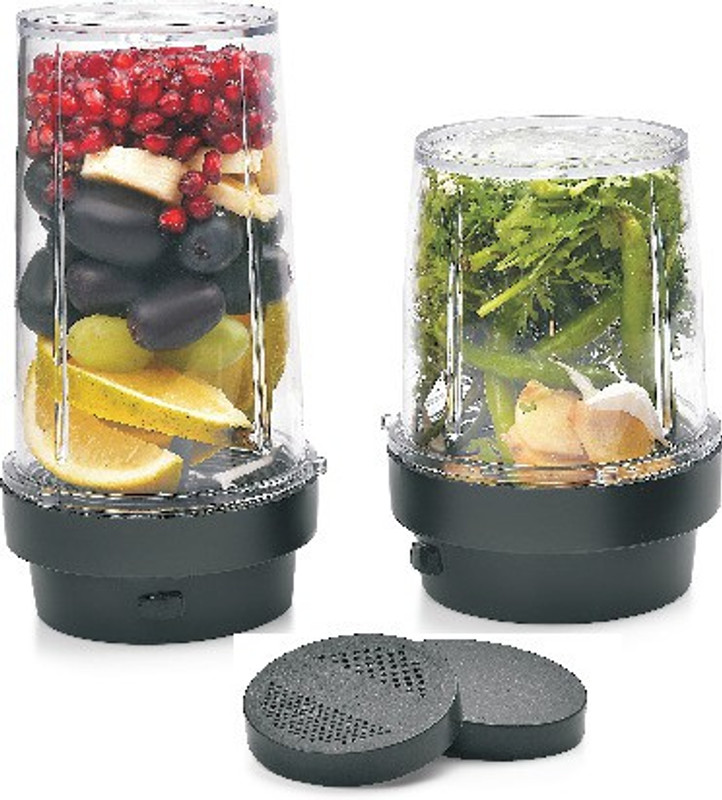 Hriday Juicer Bullet Jar for mixer ,jar set of 2 Abs Plastic ,350ml 550ml ( Check weather jar has - 2 Lock and check Compatible Image in Images) Mixer Juicer Jar(880 ml)