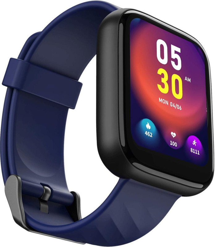 boAt Wve pro 1.69inch HD display withTemperature Sensor and live cricket updates Smartwatch(Blue Strap, Free Size)