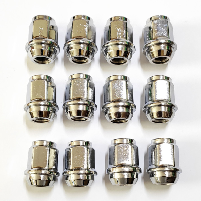 KYLO Heavy Wheel Nut suitable for Hyundai I20 , Verna, Xcent/Kia (M12 x 1.5) (12 Pcs) Wheel Studs