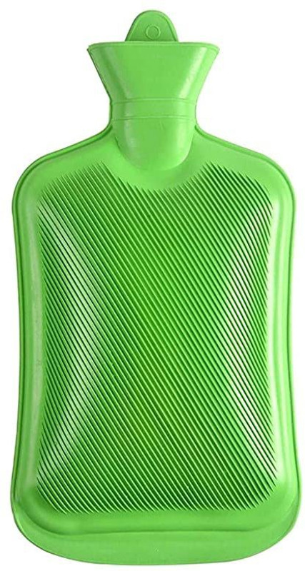thermomate Rubber Hot Water Bag, Hot Bag, Heating Pad, Hot Water Bag for Pain Relief, Non Electric 1000 ml Hot Water Bag(Red, Green, Blue, Yellow, Sky blue, Orange)