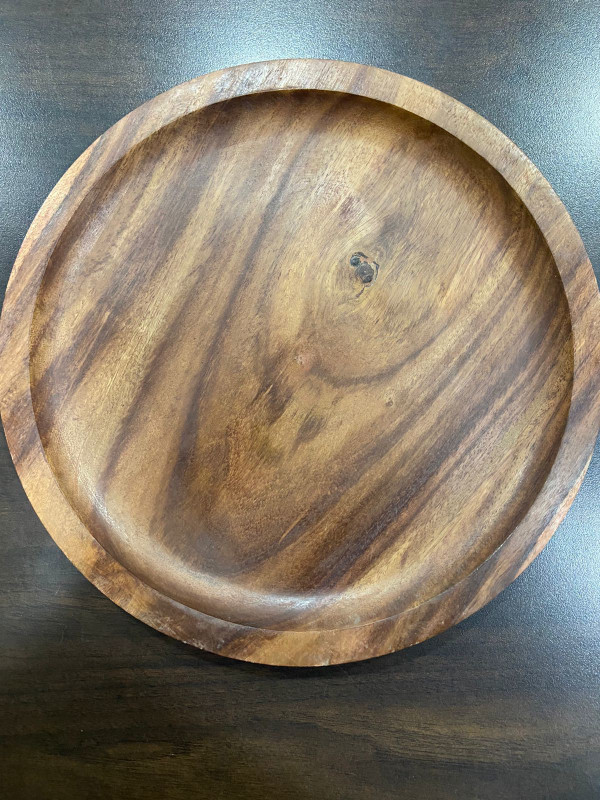 Bawarchi Sheesham Wood Pizza Plate Pizza Tray
