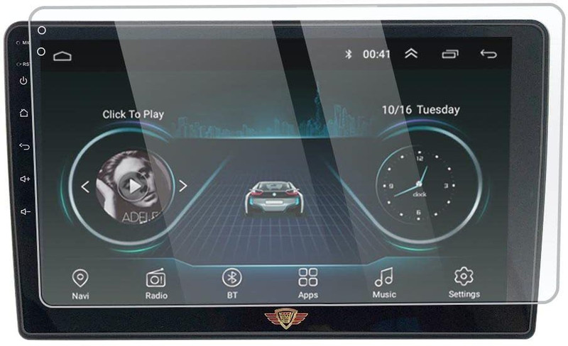 ITIANS Screen Guard for 9 inch Screen guard/Touch Screen Guard/Screen Protector Display Monitor Glass for Toyota Land Cruiser Parado Double DIN Car Android Music System[For After Market Car Stereo](Pack of 1)