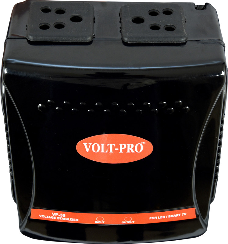 VOLT-Pro K10 VOLTAGE STABILIZER FOR LED / LCD(Black)