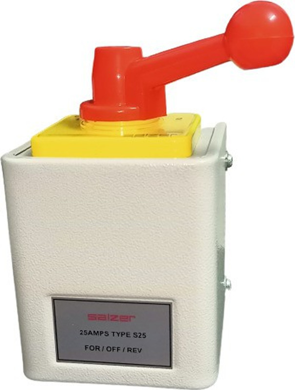 Salzer (L&T) 3 phase 25A 71913 Reverse Forward control switch(Yellow)