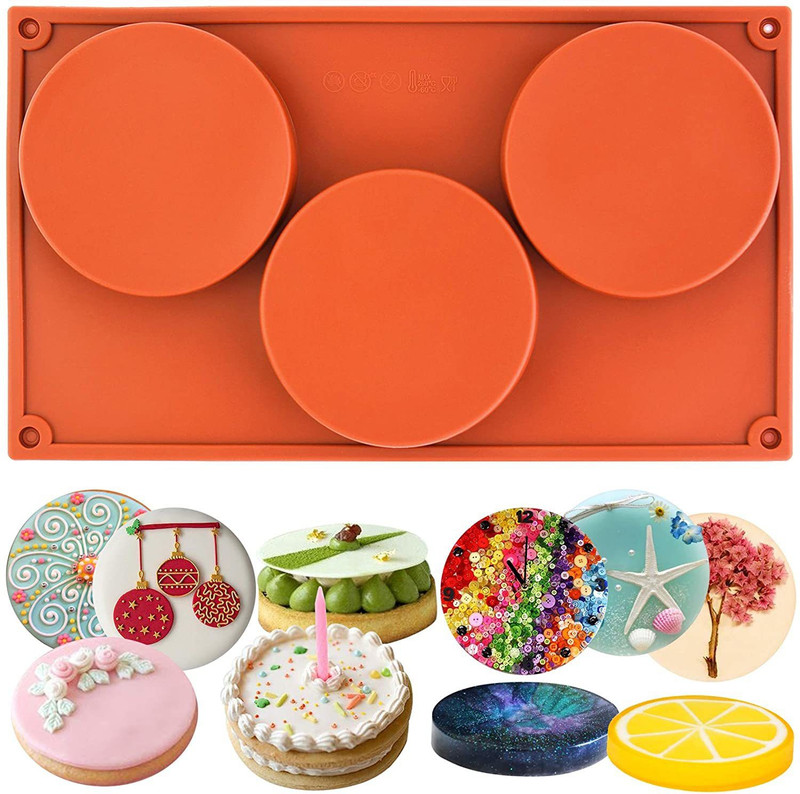 Funshowcase Cupcake Stencil(Pack of 3)