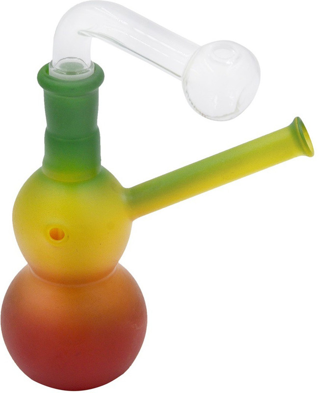 TANISHKA EXPORT 7 Inch Coke Converter Smoking Rasta Glass Beer Bong Funnel(150 mll)