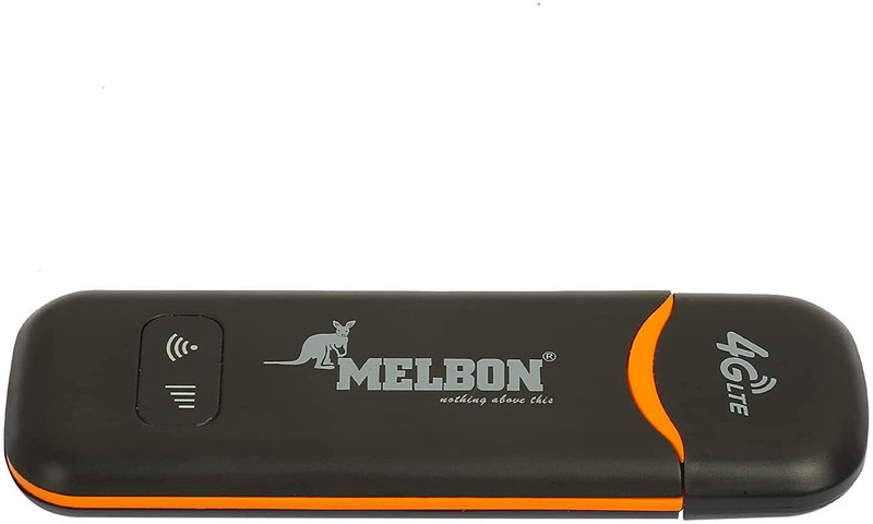 Melbon T708 - 4G Superfast Wireless USB Dongle, Support Multiple 4G Network 150 Mbps Data Card ,Calls not Supported(Black)
