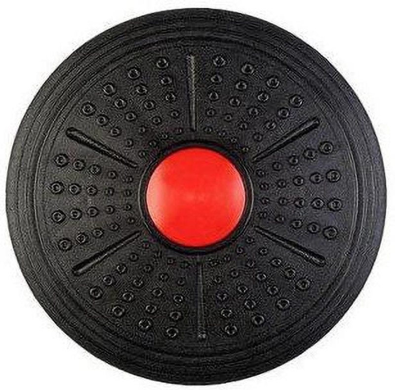 YMD Balance Board Wobble Cushion for Ankle Strengthening, Injury Rehabilitation, Stepper(Black)