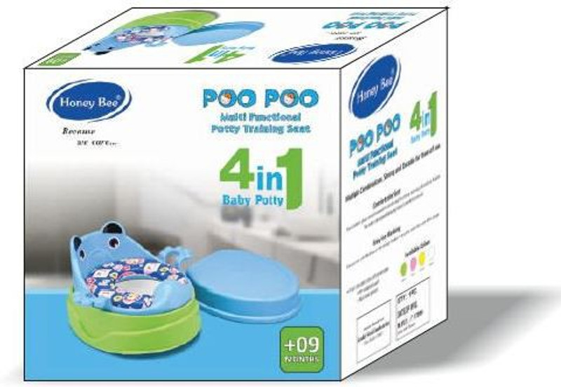tejas POO POO 4 IN 1 Potty Box(Multicolor)
