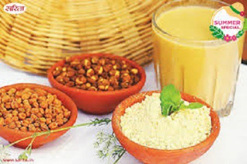 okhli musal brand Sattu, High Fibre Roasted Chickpeas 530g(530 g)