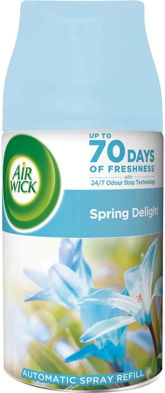 Airwick Spring Delight Car Freshener Refill Air Freshener Automatic Spray Refill Spring Delight 250 ml(250 ml)