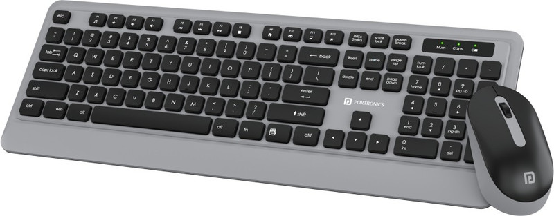 Portronics POR-1569 Combo Set(Grey)