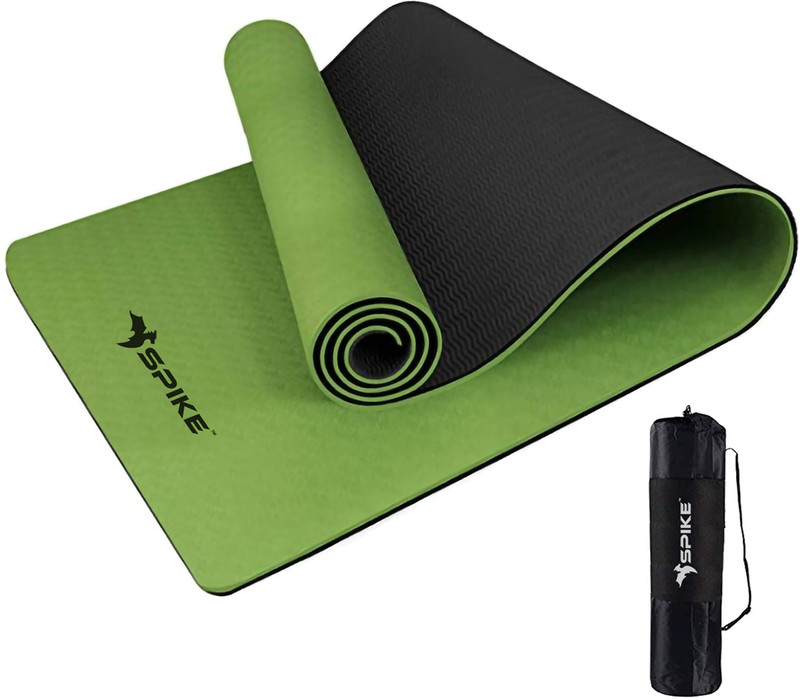 Spike TPE Yoga Mat 6mm for Both Men and Women with Double Colour 6 mm Yoga Mat