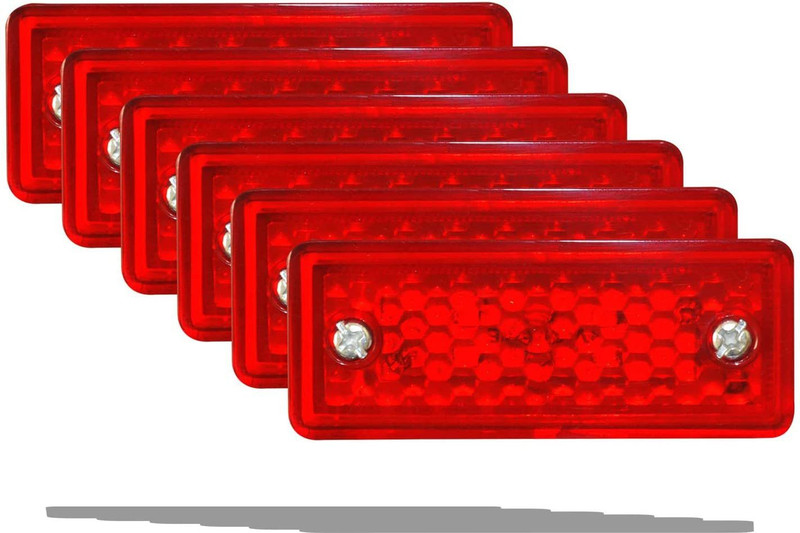 Apsmotiv LED Side Marker Lights Suitable for Trucks Trailers Buses and Universal Vehicles Car Dash Indicator Lamp