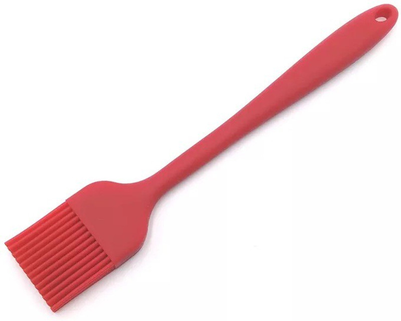 Giffy Silicone Brush 27 cm Long for Kitchen Cooking Oil Pastry Cake Mixer Baking Silicone Flat Pastry Brush(Pack of 1)
