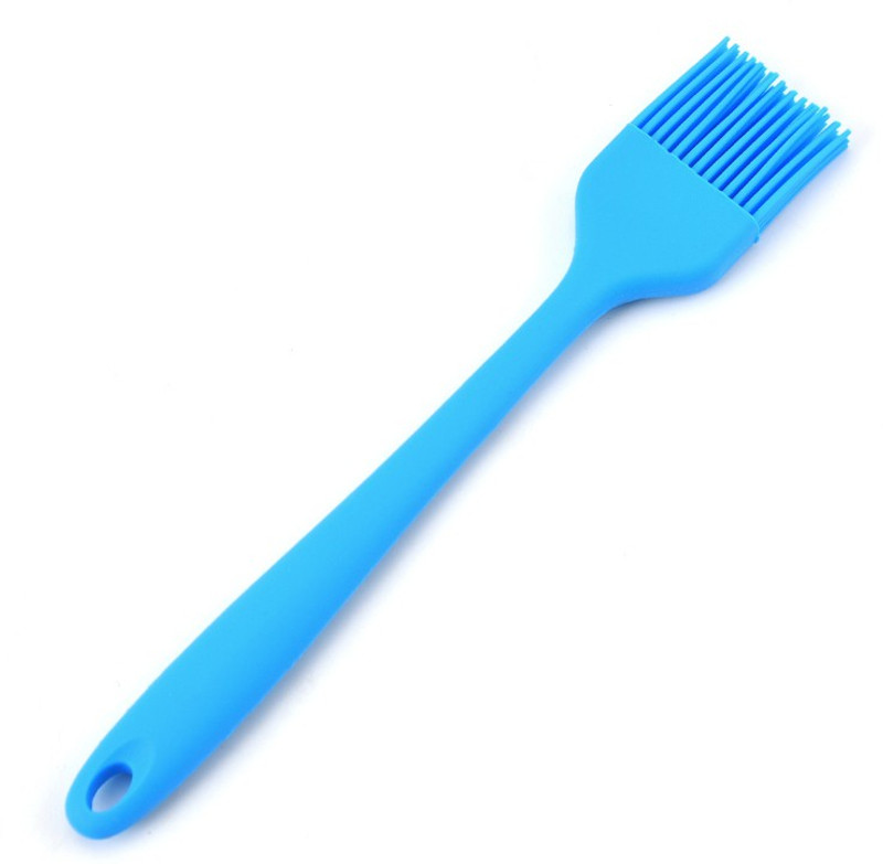 MobFest ® Large Size Silicone BPA Free Non Toxic Cookware BBQ Grilling Basting Silicone Flat Pastry Brush(Pack of 2)