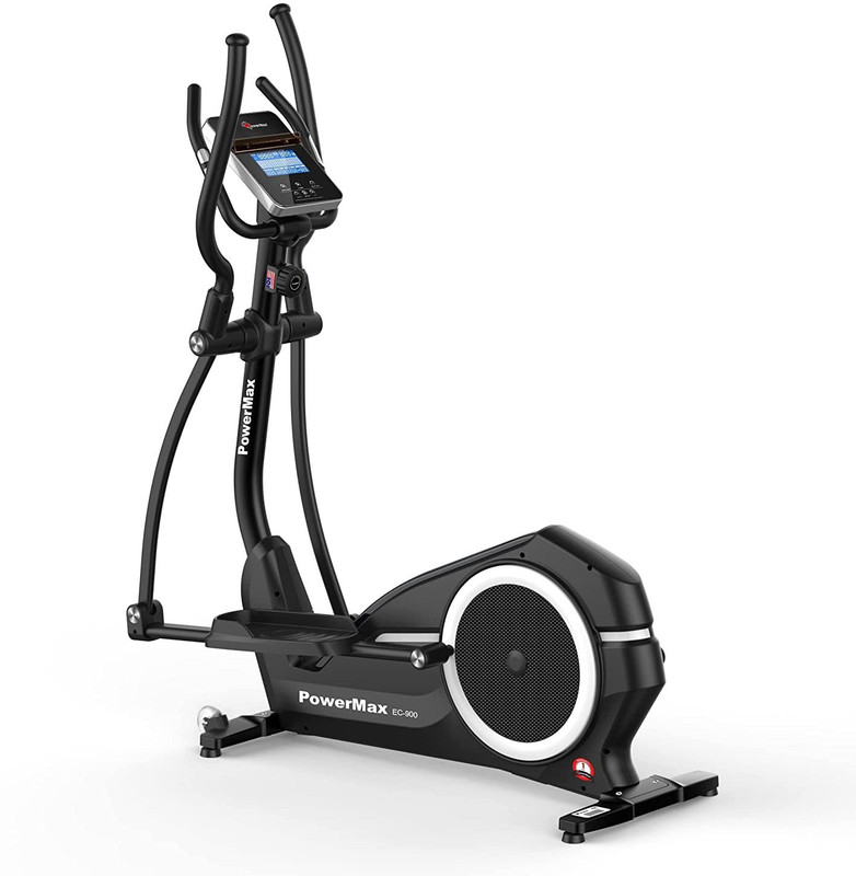 Powermax Fitness Semi-Commercial Elliptical Cross Trainer with Magnetic Resistance Cross Trainer(Black)