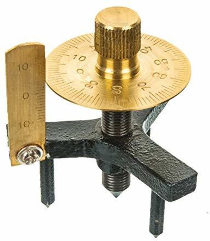 Monarch Scientific Industries (MSW) Spherometer Single Disk Brass(Yellow)