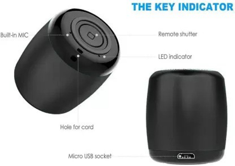 SANNO WORLD MINI Small body Big sound smart speaker with hanging rope, Ultra Compact Speaker Mod(Compatible only with Mobile/Tablet Speaker)