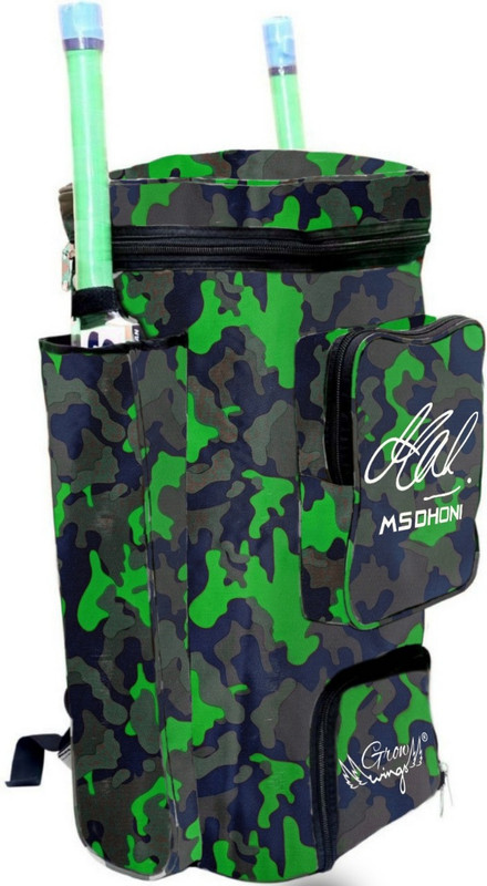 Grow wings Cricket Kit Bag Dashing & Professional For Cricketer(Green, Kit Bag)