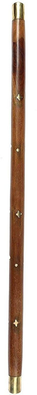 RanaCreation Wooden Walking Swagger Sticks 23 inches Brown Walking Stick