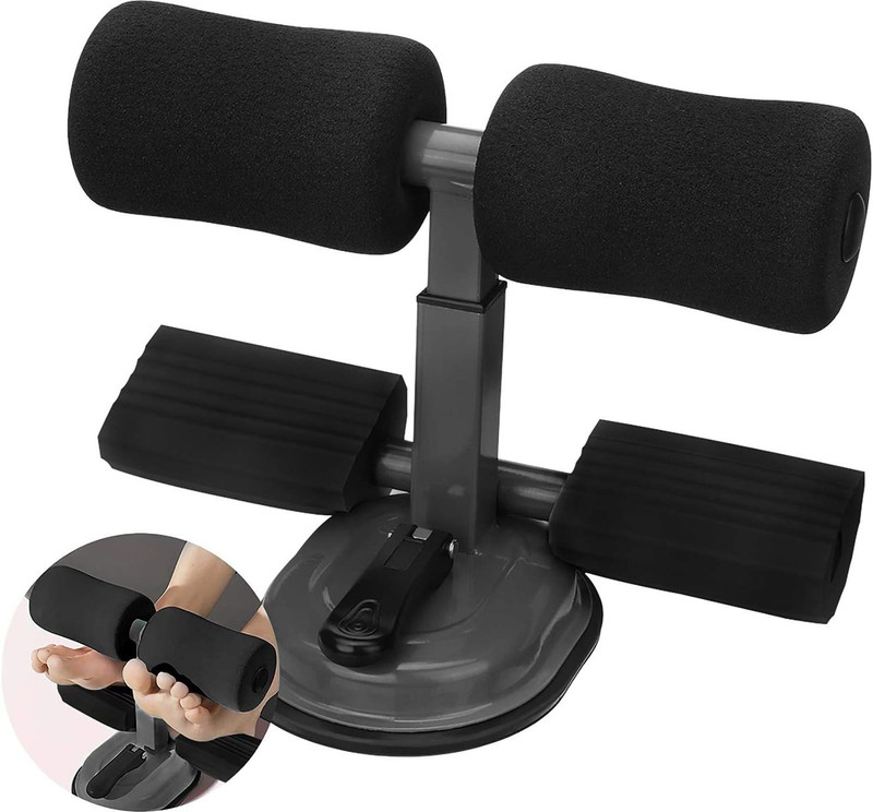 GNASTAS Sit-Up Assistant Device with Ankle Support, Equipment for Abdominal Muscle Ab Exerciser(Black)
