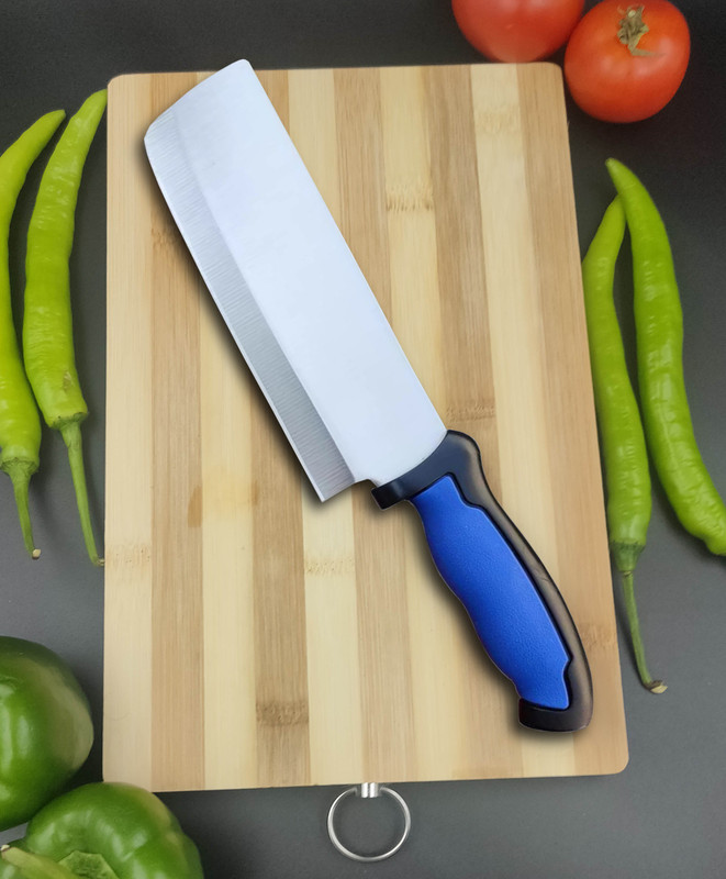 Flipkart SmartBuy 1 Pc Stainless Steel Knife Multi-Purpose High Quality Heavy Stainless Steel Blade Lasting Sharp Professional Chef And Kitchen Knife 7x2 inches Knives for Cutting Fruits, Vegetable, Meat YG115