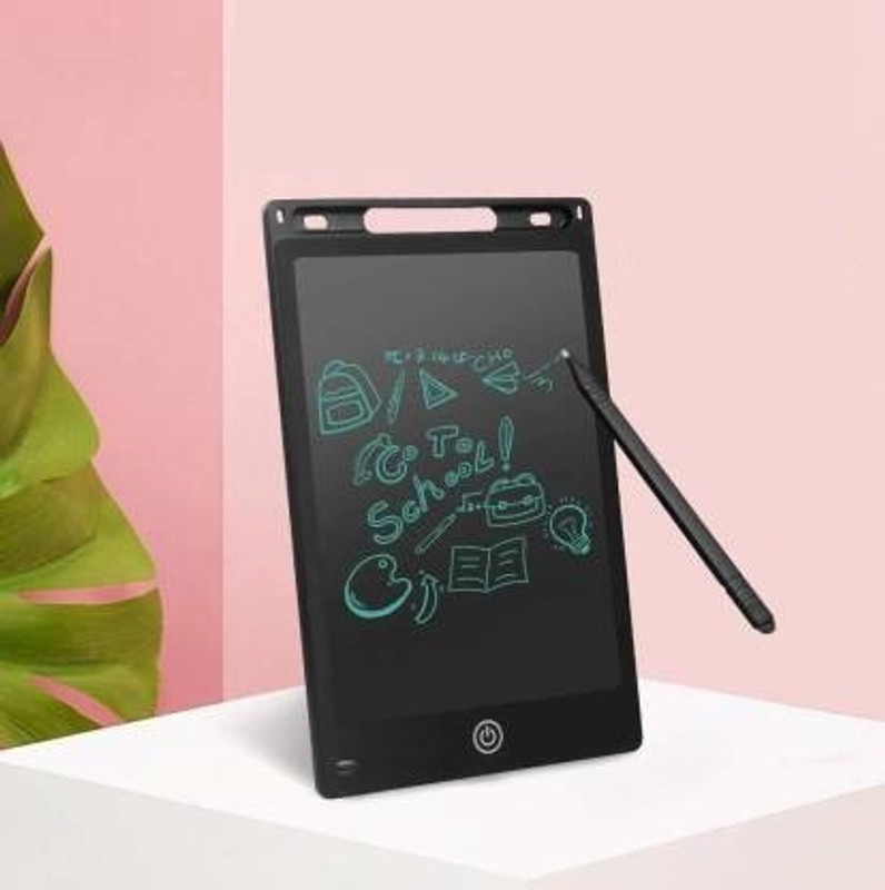 NKL LCD Kids Writing Pad LCD Writing 034 Advance Portable 8.5 inch LCD Writing Lablet Paperless Writing 8 x 5 inch Graphics Tablet Connectivity - Wireless(Multicolor)