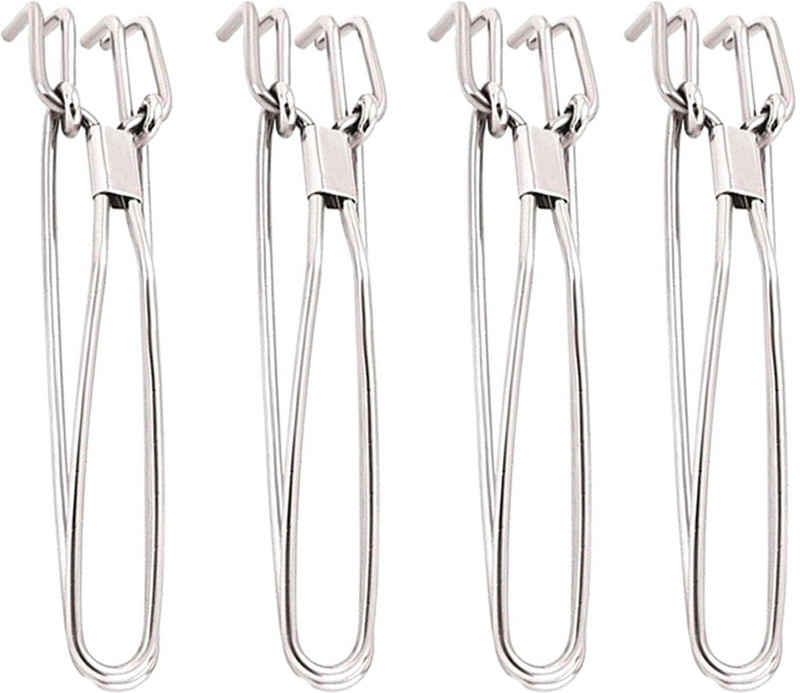JISUN P04 Stainless Steel Utility Pakkad (Pack of 4) For 20 cm Utility Pakkad Set(Pack of 4)