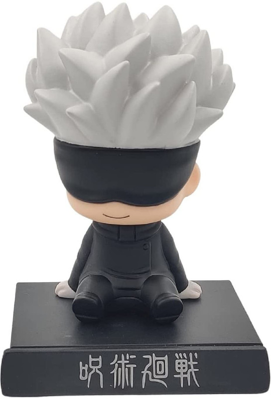 Daiyamondo Satoru Kaisen Bobble Head Action Figure for Car Dashboard and Office Desk(Multicolor)