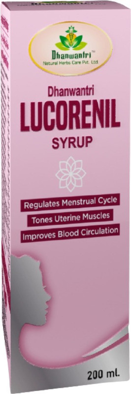 Dhanwantri Natural Herbs Care Lucorenil Syrup || 200ml(200 ml)
