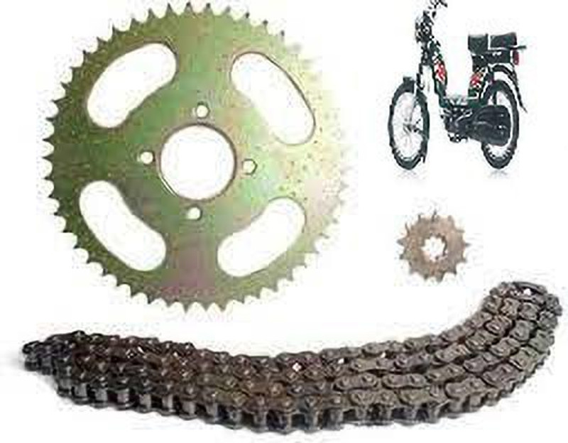 Digital Craft XL-SUPER H/D CHAIN SPROCKET KIT 50 Teeth Sprocket(TVS XJ L)