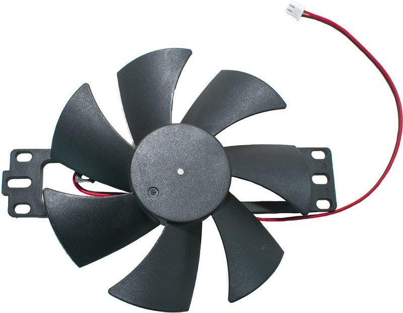 DHRUV-PRO DV 18V Plastic Cooling Fan for Induction Cooker Cooling Fan All in one Cooler(Black)