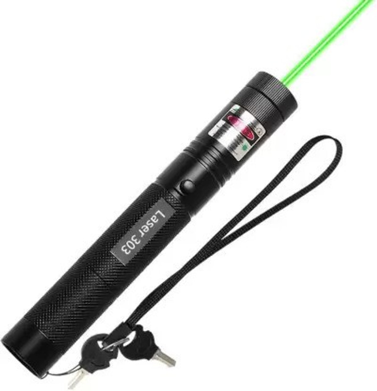 KARTCITY Working Time Over 8000 Hours Military Burning Green Laser Pointer 650nm,(650 nm, Green)