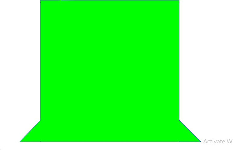 Cam cart 8ftx12ft Parrot Green Backdrop With 9ftx9ft Backdrop stand kit With Bag Reflector
