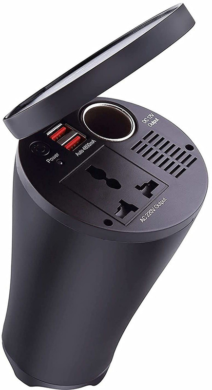 Enter 150 W Turbo Car Charger(Black)