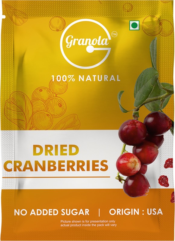 Granola Californian Premium Sweet Dried Sliced Cranberries