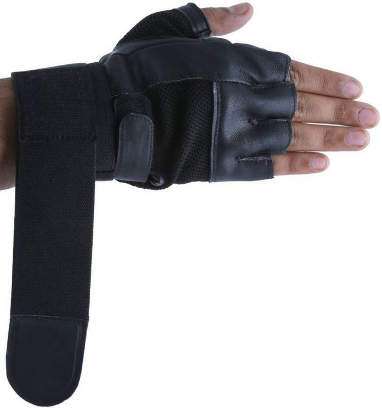 Snipper Gym Gloves / Sports Gloves / Fitness Gloves/ Gym & Fitness Gloves(Black)