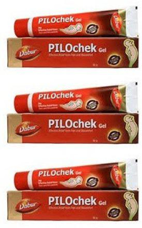 Dabur PilOchek Gel 30gX3(Pack of 3, 90 g)
