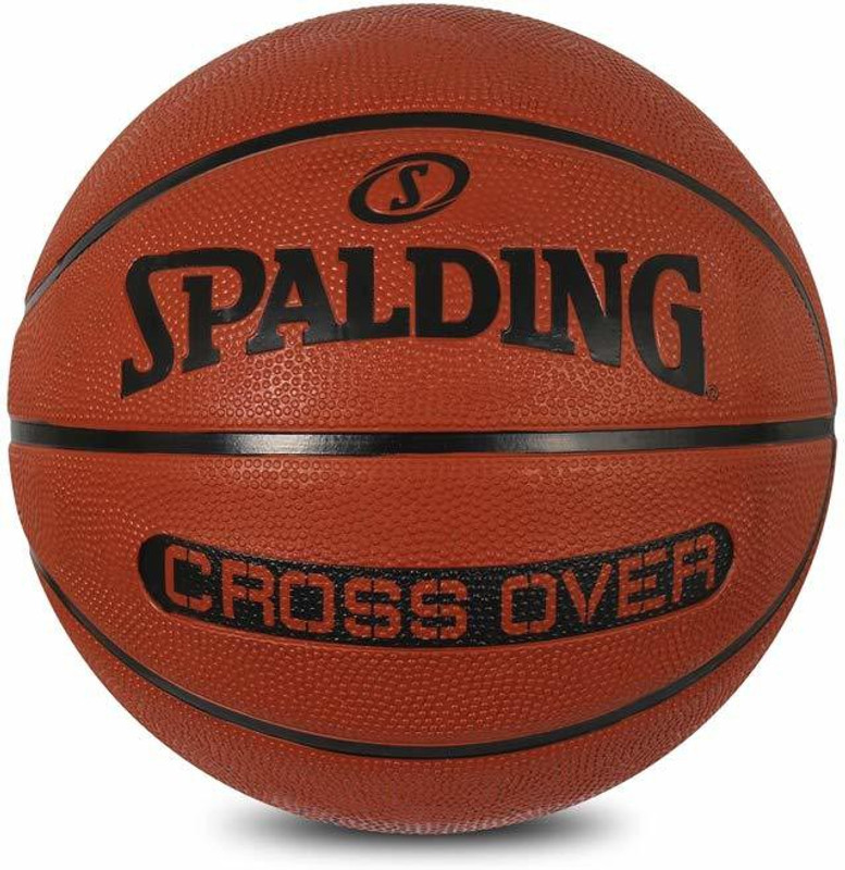 SPALDING CROSSOVER Basketball - Size: 6(Kids, Pack of 1, Multicolor)