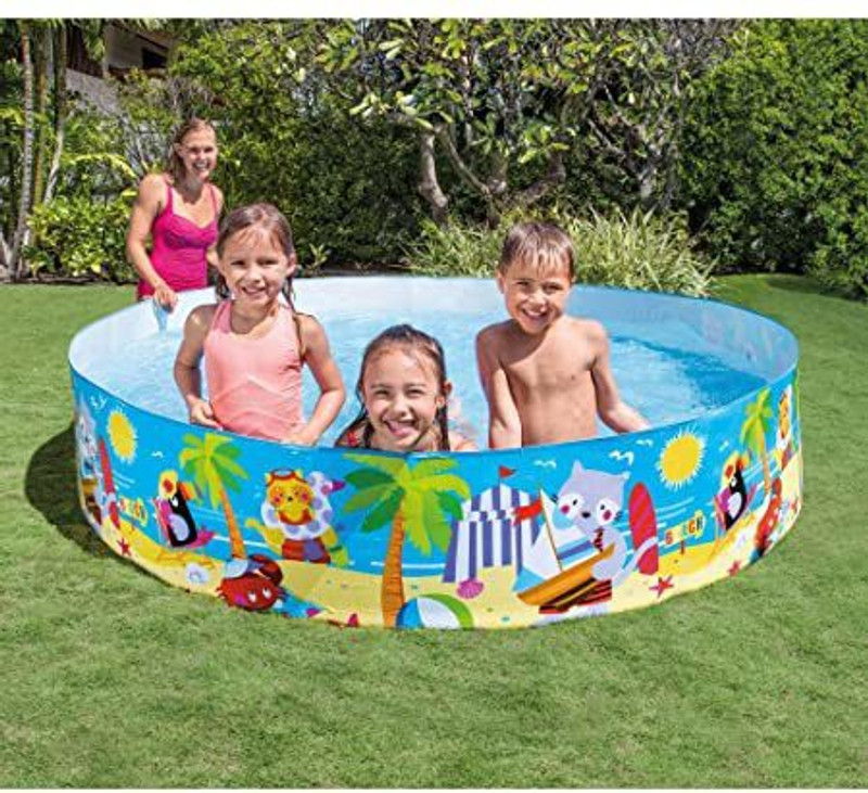 Kmc kidoz 3 ft Set Baby Pool Bath Water Tub for Kids(Multicolor)