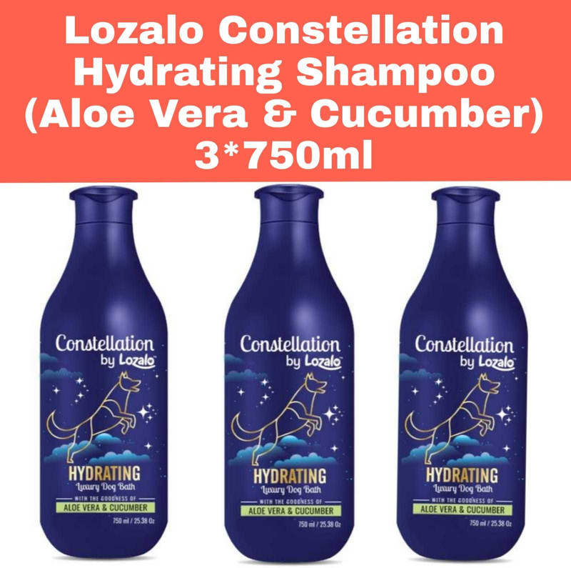 Lozalo Conditioning Aloe Vera & Cucumber Dog Shampoo(2250 ml)
