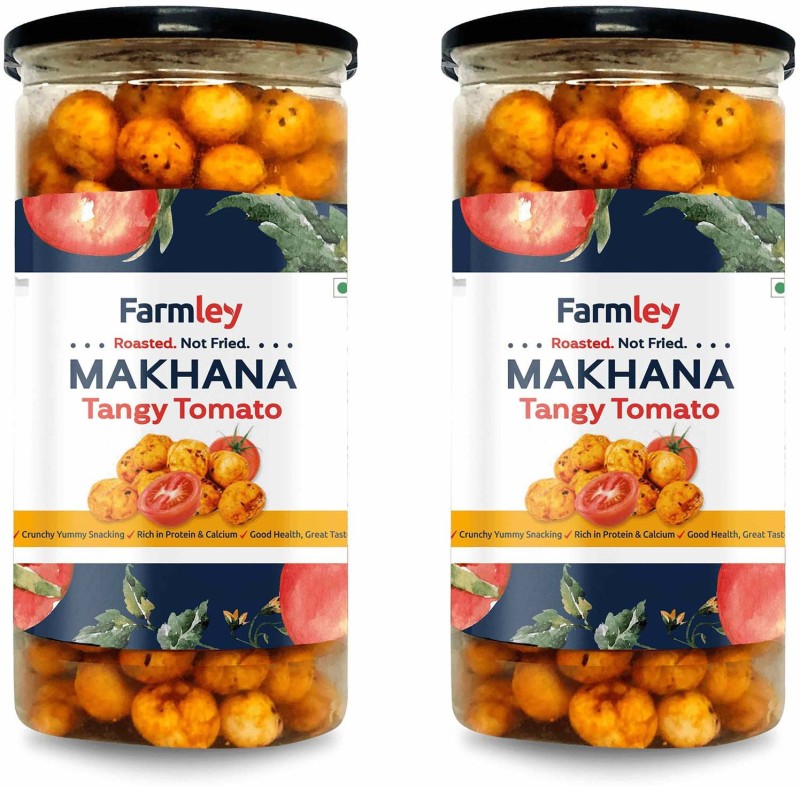 Farmley Tangy Tomato Roasted & Flavored Makhana Jar