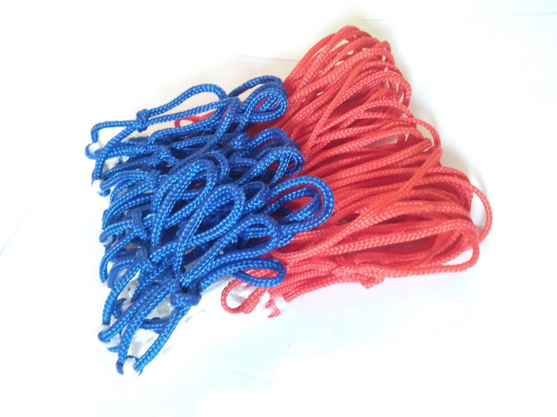 ROYALNETCENTER Basketball Net Silky 5mm Thickness Large Size Pack of 2 Basketball Net(Multicolor)