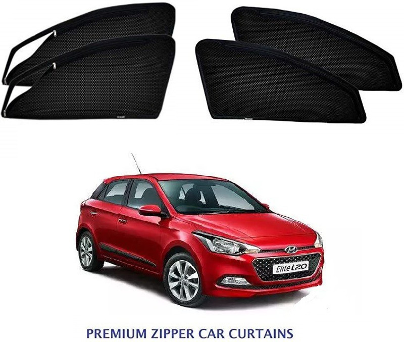 MOTOSHIELD Hyundai I-20 Elite (2014 to 2020 Model) Car Curtain