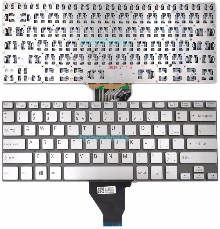 SellZone Laptop Keyboard Replacement VAIO VGN-CW Laptop Keyboard Replacement Key