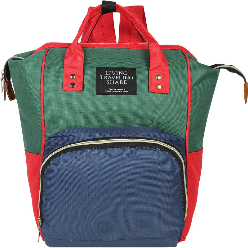 Chinmay Kids ® Maternity Travel New Diaper Bag Designer Mother Baby Backpack Diaper Bag Backpack Type Travel Bag(Red, Green, Dark Blue)