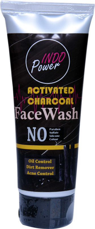 INDO POWER BAM4 -ACTIVATED CHARCOAL FACEWASH(100 g)