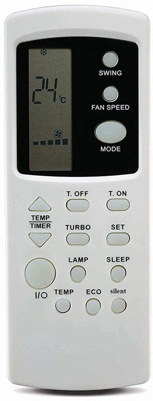 vmps 5 Year Warranty YB1F2 AC Remote Compatible for Lloyd AC Remote Remote Controller(White)